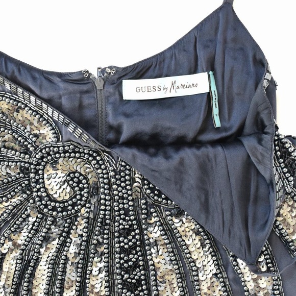 Guess by Marciano Beaded Cocktail Dress - Picture 3 of 6